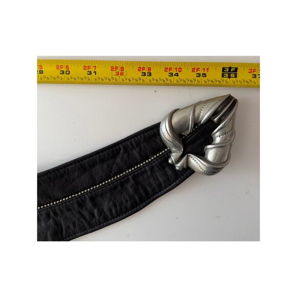 FAHRENHEIT NY Antelope FO24 Buckle With Black Leather Belt Excellent Condition main image 4